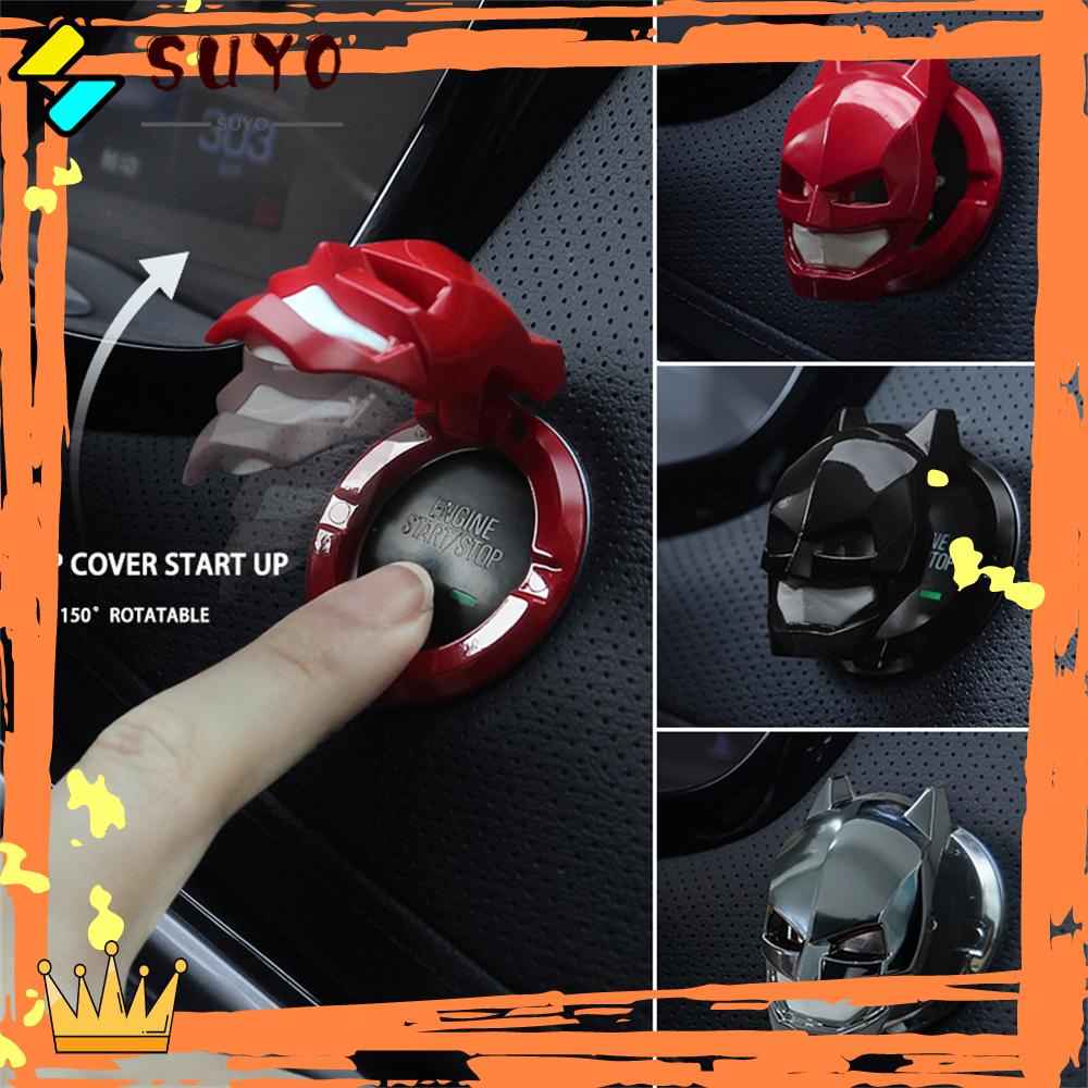 Suyou Stiker Cover Tombol Start 3D Untuk Dekorasi Mesin Start