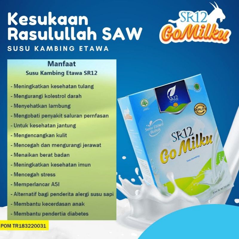 

go milku ORI SR12 600gr