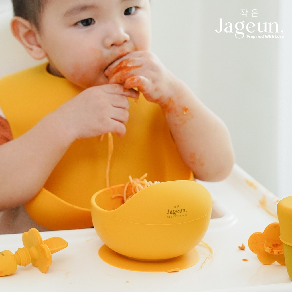 JAGEUN Premium Silicone Baby Suction Bowl | Mangkok Tempat Makan Bayi