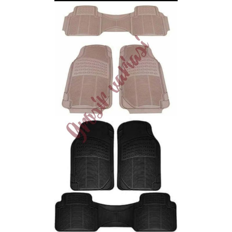 Karpet karet Q2 tebal 2 baris mobil grand max/ luxio universal