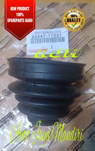 Karet Boot AS Roda Depan Cv Joint Luar out Vios Yaris Original Asli