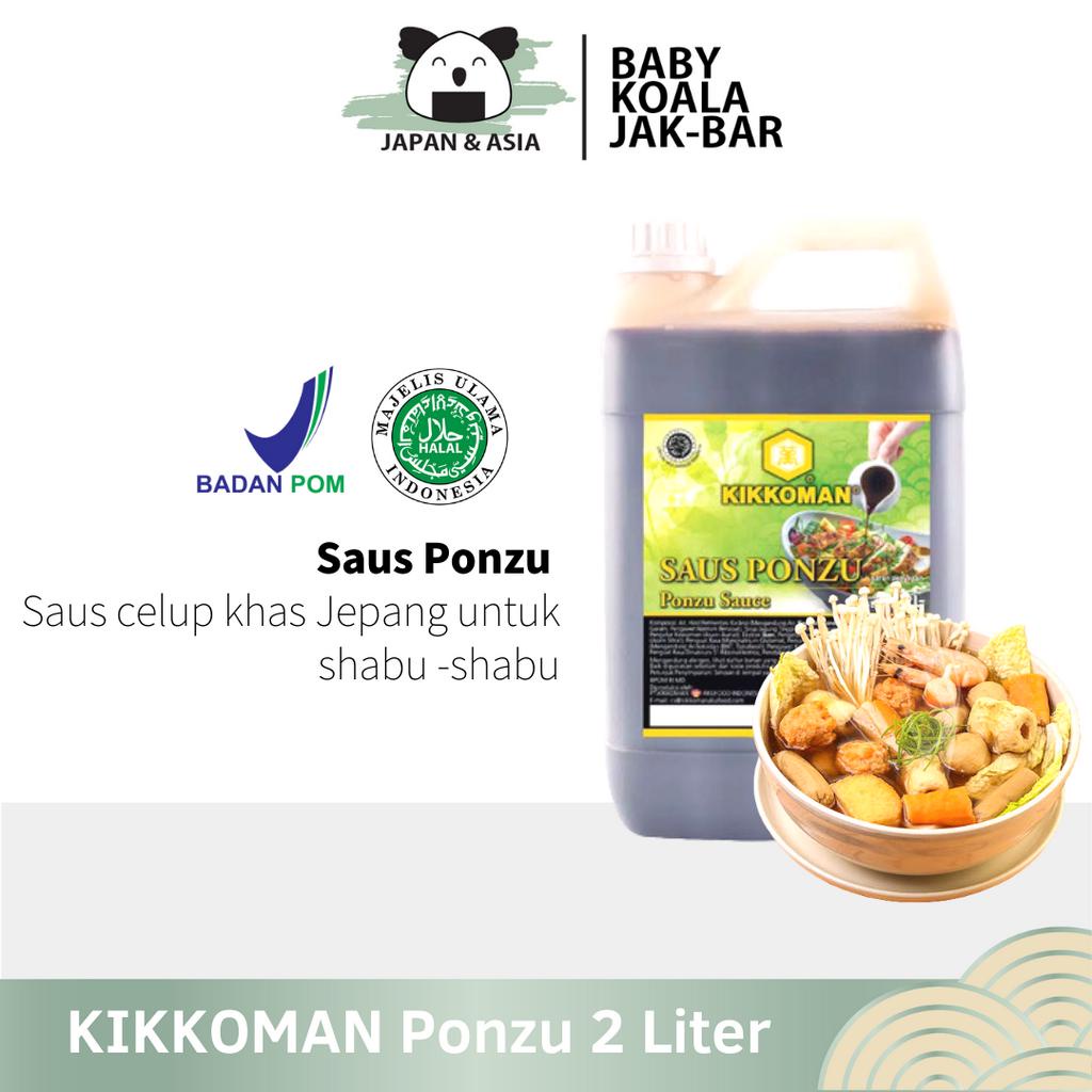

KIKKOMAN Ponzu Sauce 2 Liter Halal | Cocolan Shabu-shabu