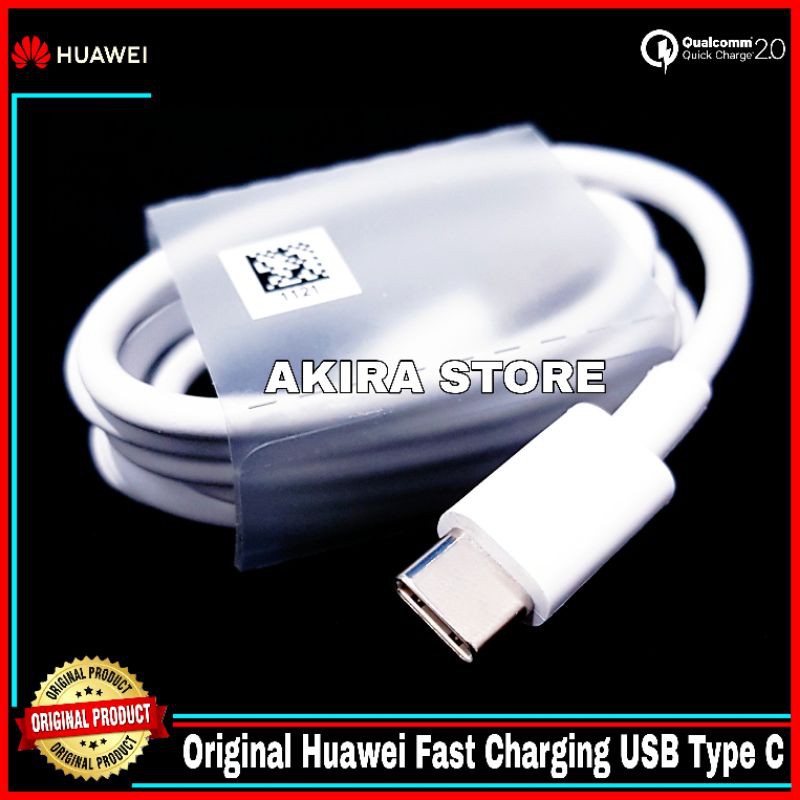 Kabel Data Huawei ORIGINAL 100% Fast Charging Type C