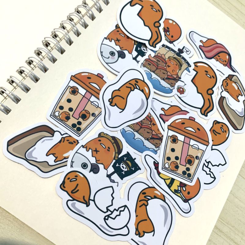 

Die Cut Deco Stiker l Stiker Pack Series Gudetama