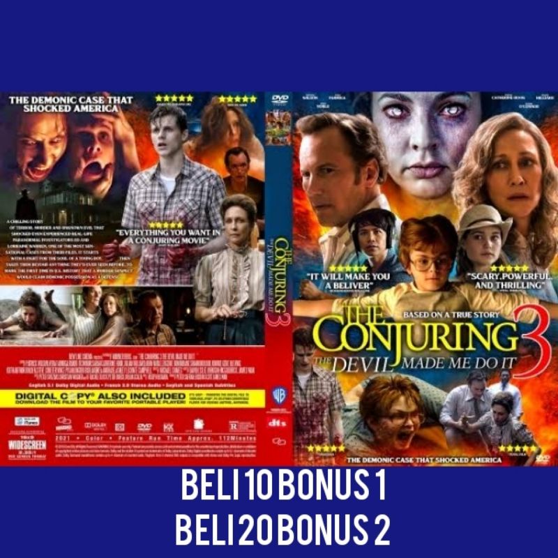 Kaset Dvd The Conjuring 3 The Devil Made Me Do It Shopee Indonesia