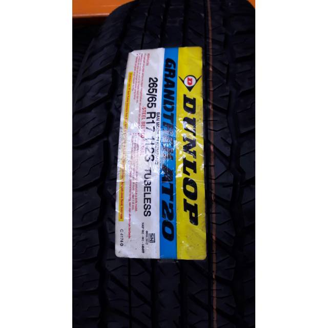 Ban Dunlop 265/65 R17 AT20Z