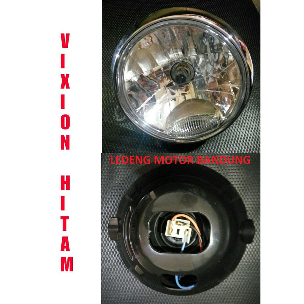 Reflektor Scorpio Vixion 2008 Headlamp Lampu Depan Utama Bulat 7 inci