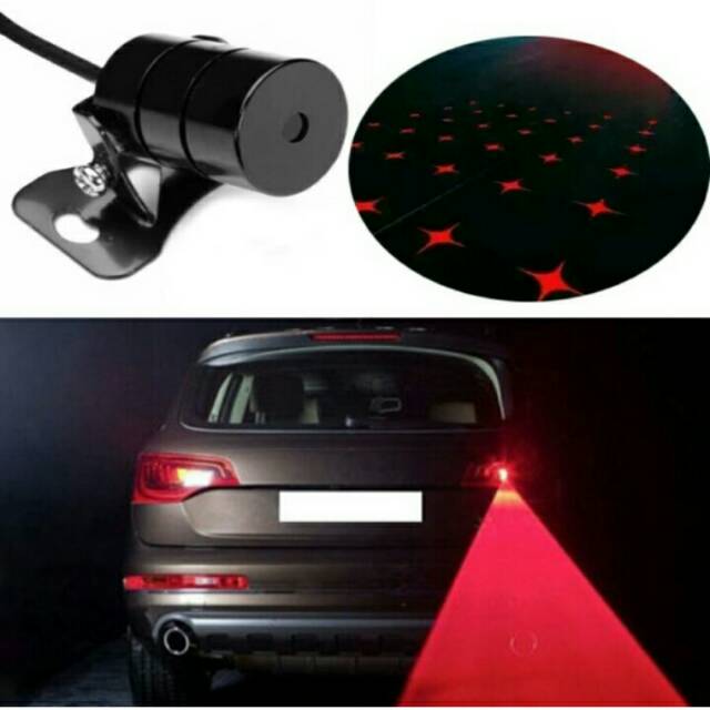 Lampu rem kabut laser