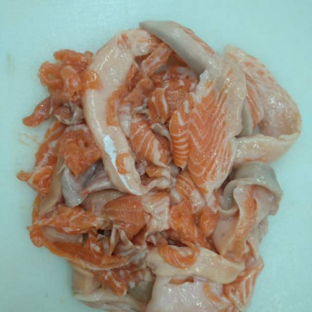 

Salmon Scrape Meat (Tetelam salmon Grade B)