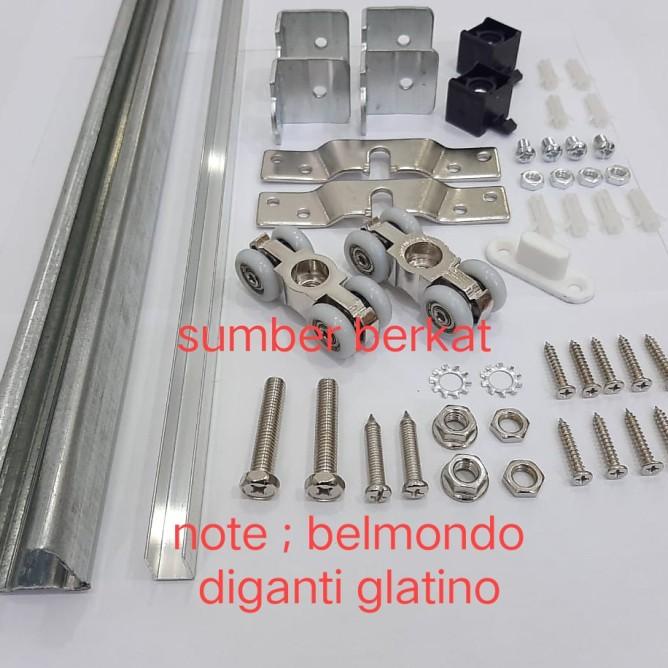 Rel Pintu Sliding Belmondo/ Rel Pintu Geser J3/Rel Pintu Sliding Door
