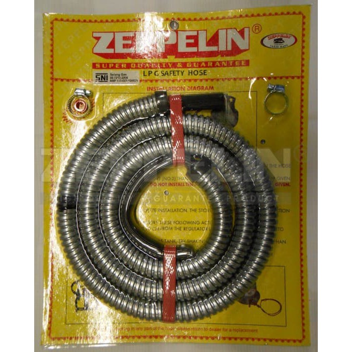 Jual Selang Gas Paket Flexible Zeppelin Zpl Ac Shopee Indonesia