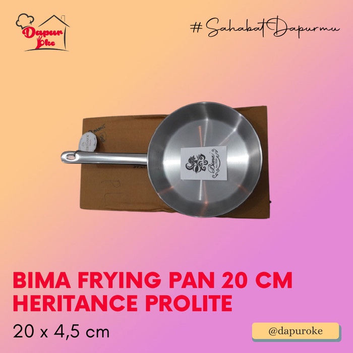 Bima Frying Pan 20 Cm Heritance Prolite _Art
