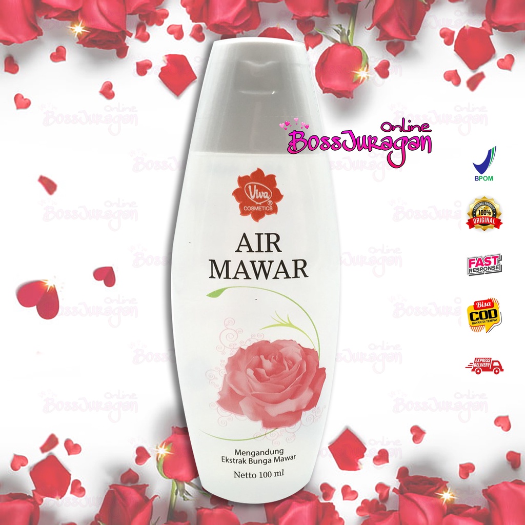 (BOSS) Viva Air Mawar 100ml