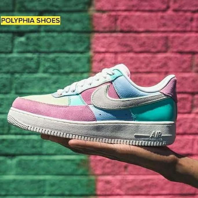 NIKE AIR FORCE 1 ONE EASTER PINK BNIB PREMIUM ORIGINAL / SEPATU WANITA