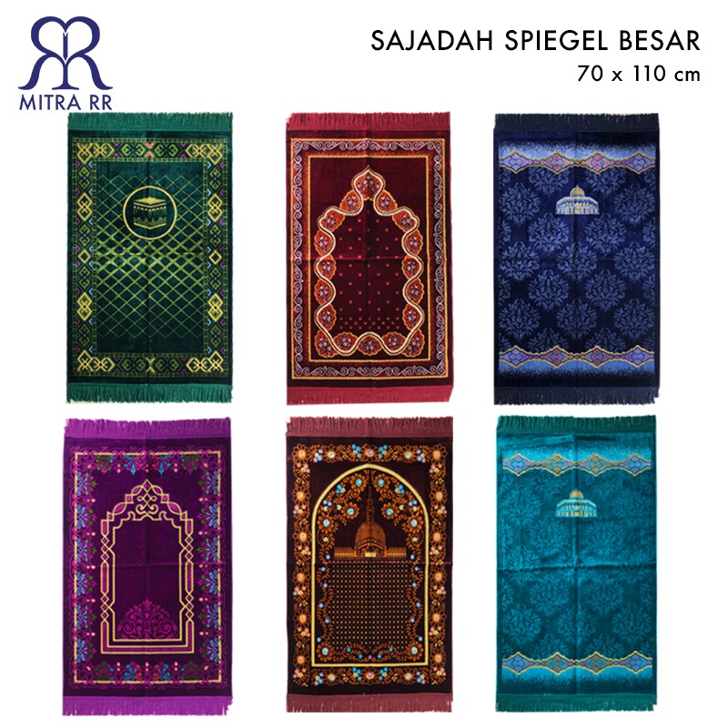 Sajadah Alif Sajadah Al Arabia Motif Warna Sajadah Turki Ukuran Besar 70x110 Sajadah Kanvas