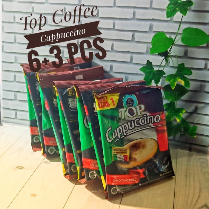 

NEW Kopi Top Cappucino 9 pcs x 25 g (Renceng)