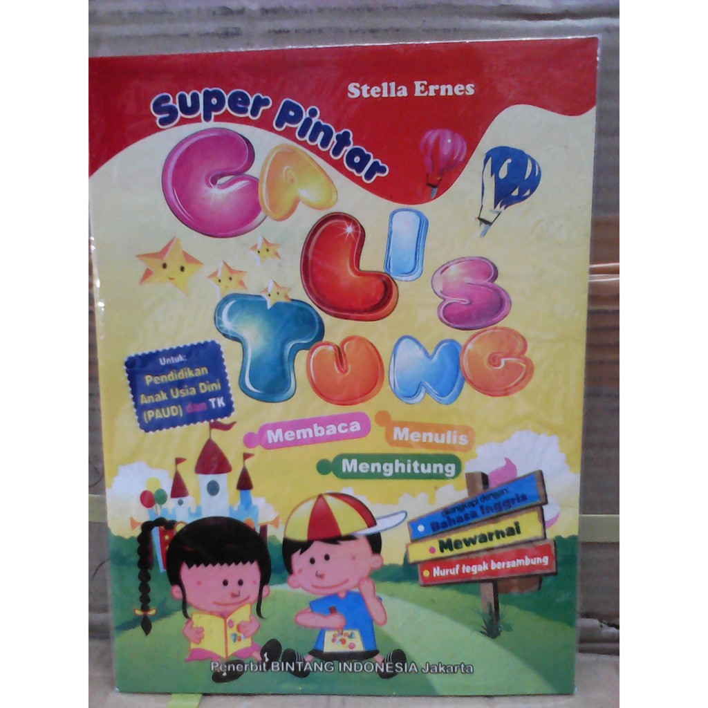 Buku Anak TK BELAJAR BAHASA INGGRIS STELLA ERNES Shopee Indonesia