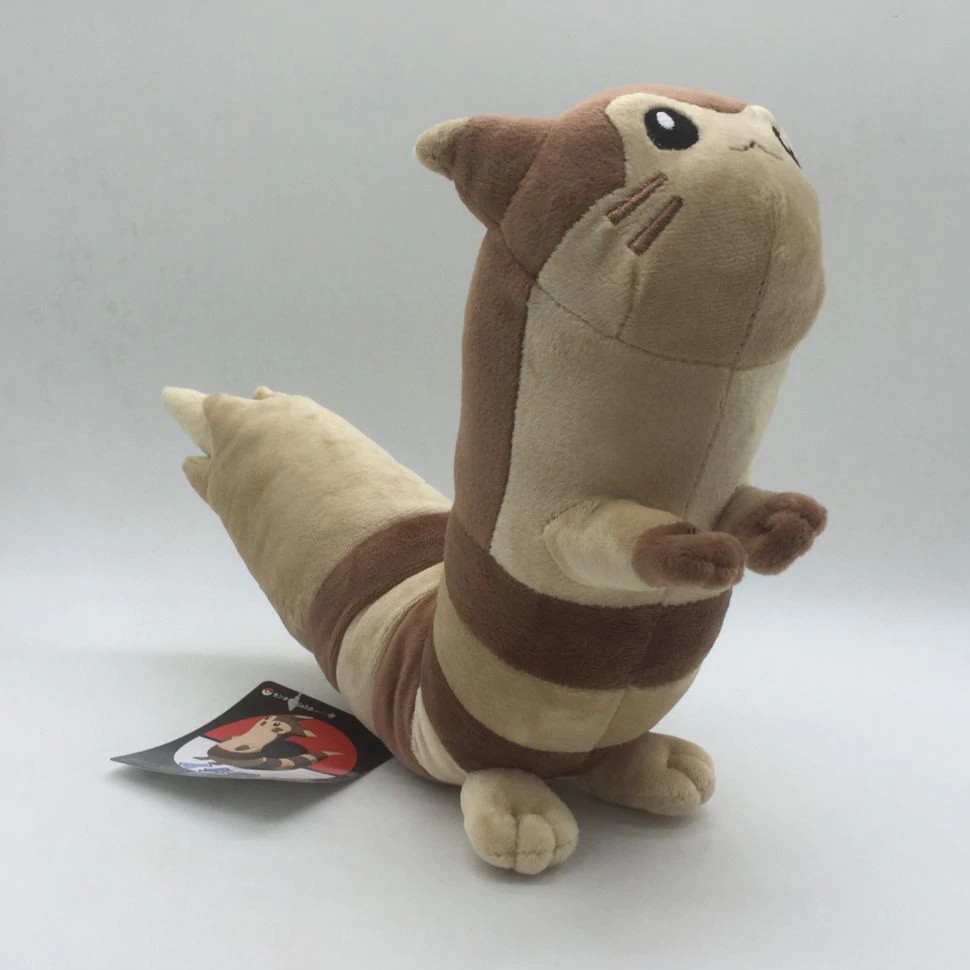 Boneka Anak 12*47cm de longitud Furret Pokemon juguetes de peluche lindo juguete de Ootachi Sentret