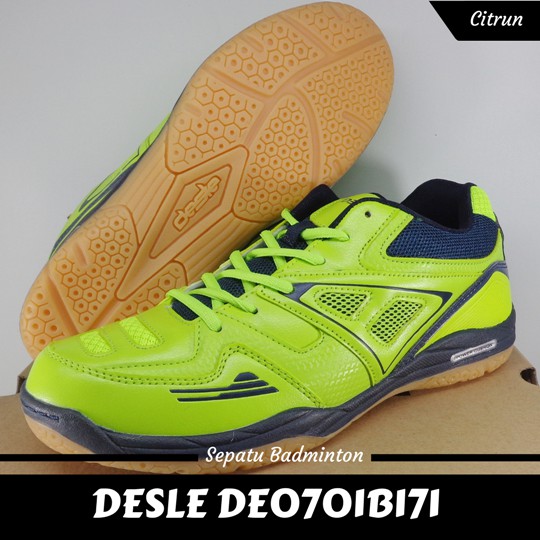Sepatu Badminton-Bulutangkis DESLE DE0701B171 Citrun