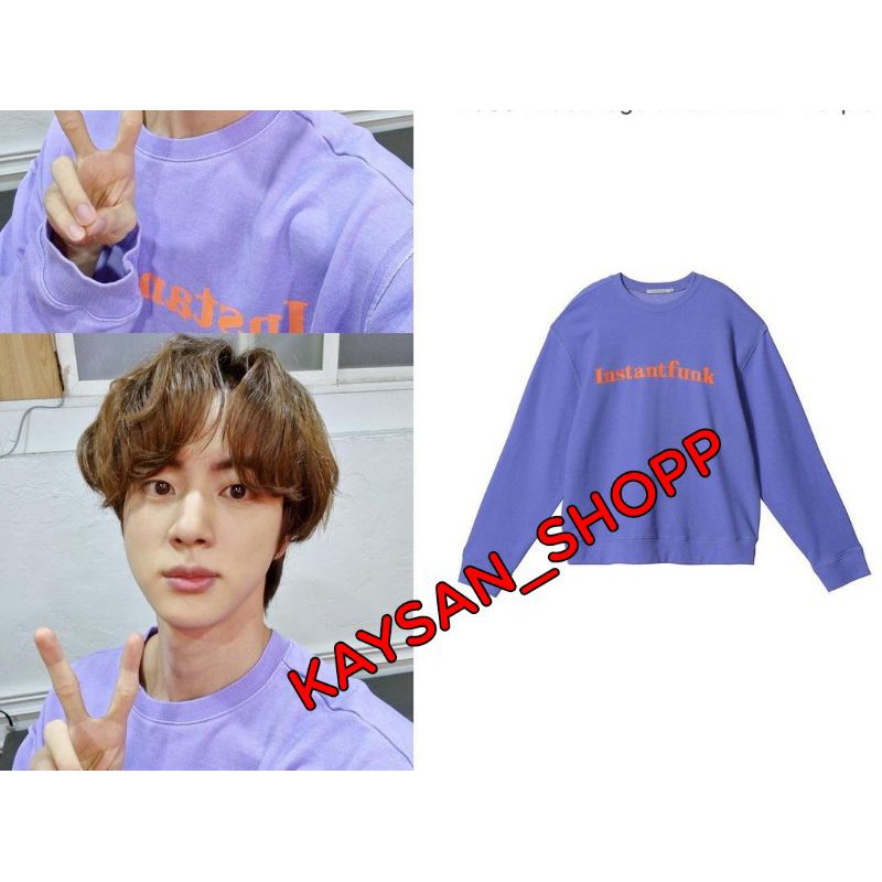 Sweater BTS JIN Instantfunk Free Foto