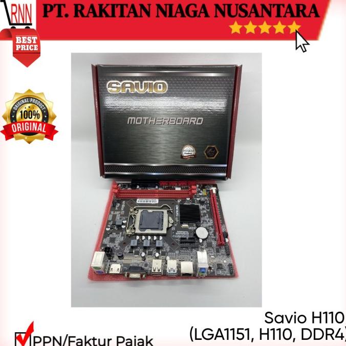 Motherboard Savio H110 LGA 1151 DDR4 - Mainboard h 110