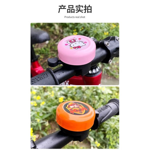 BEL BELL sepeda anak kartun karakter pony hello kitty iron man transformen kuromi melodi