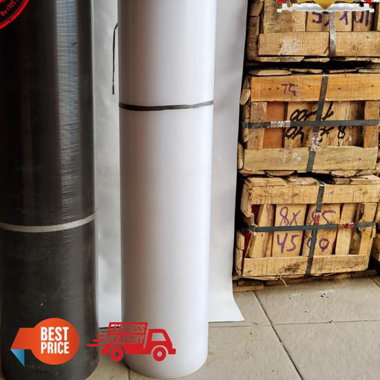 ❁ Fiber Plat Piber Viber Pagar Plastik Penutup Pagar Motif GAris MUrah - Hitam ❂