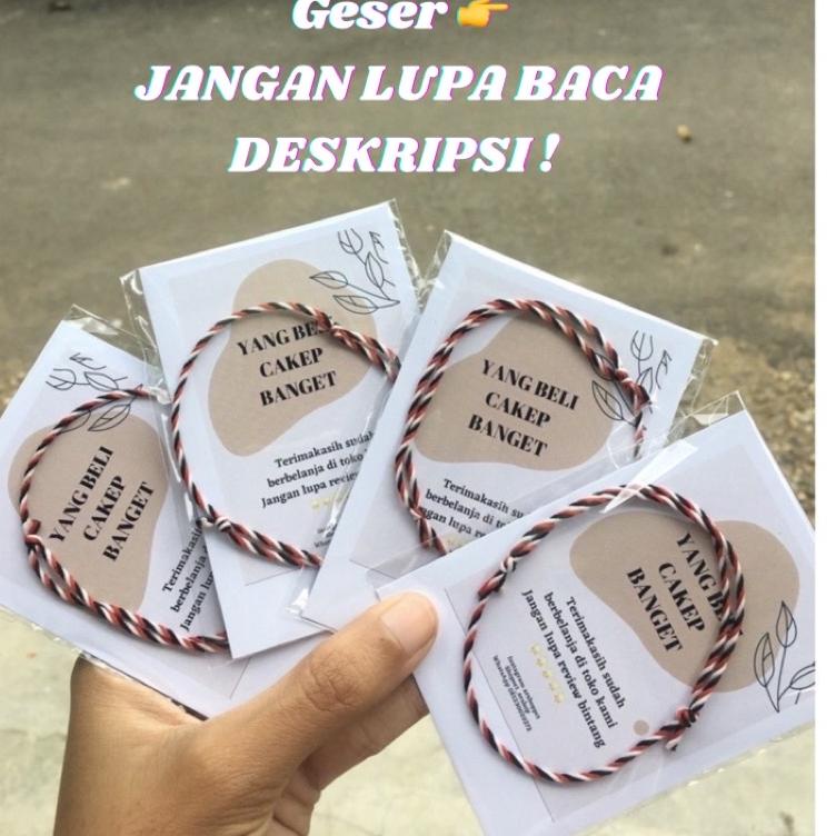 ィ GELANG TRIDATU BALI / TELON ASLI / TRIDATU WARNA / TRIDATU CUSTOM / GELANG TRIDATU 2MM / GELANG TR