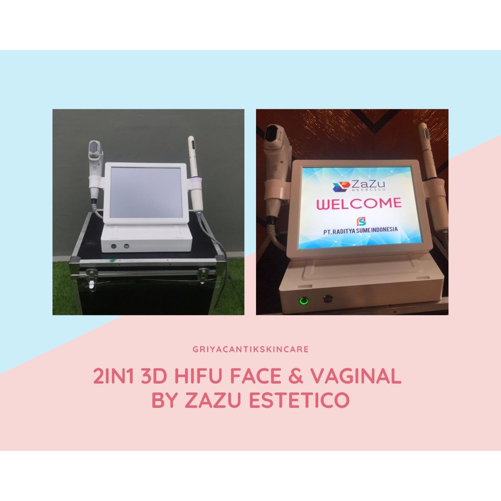 HIFU 3D 2 IN 1 TREATMENT WAJAH + AREA KEWANITAAN / High Intensity Focused Ultrasound
