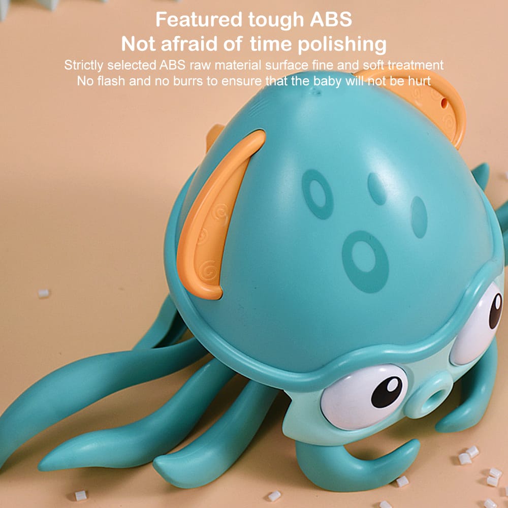 Mainan Anak Kepiting Berjalan Air dan Darat Cute Crab / Gurita Octopus Berjalan