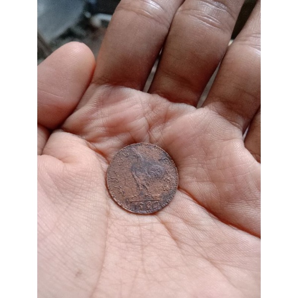 koin ayam uang kuno