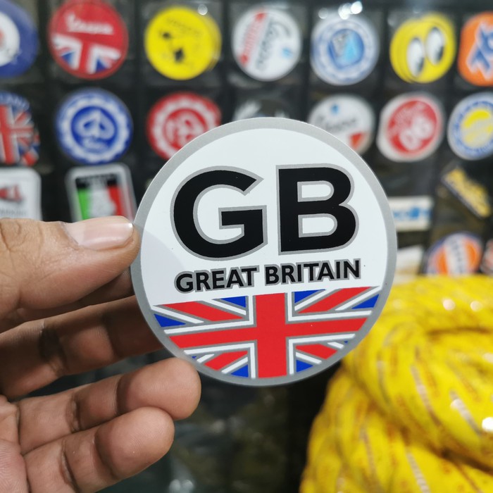 sticker vespa great britain
