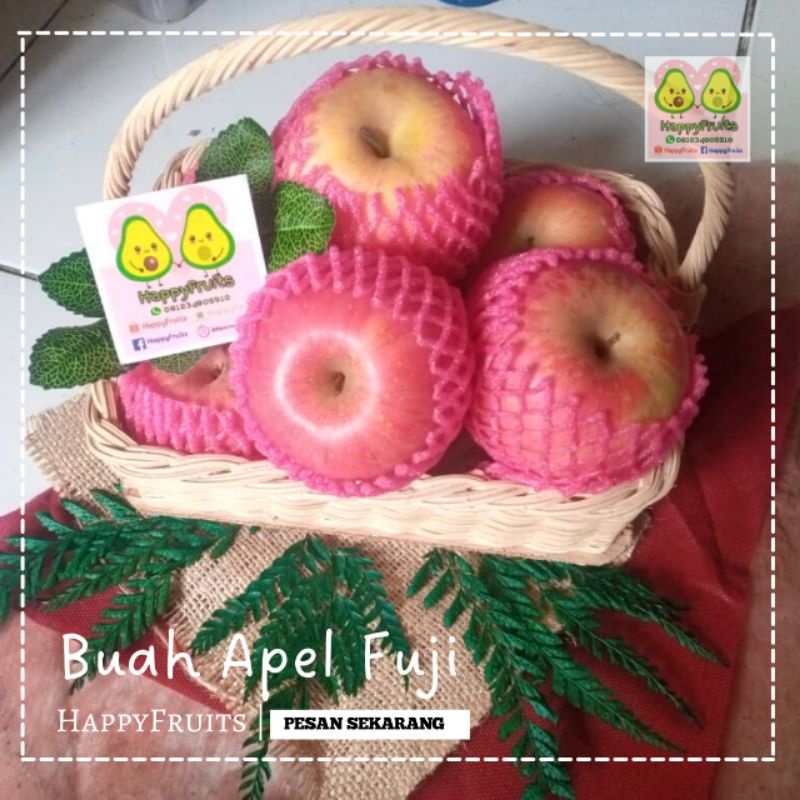 BUAH APEL FUJI HAPPYFRUITS 1KG