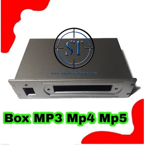 Box Hitam Plastik Modul / Kotak Plastik Module Mp3 Mp4 Mp5 Digital Player Bluetooth Amplifier Mini