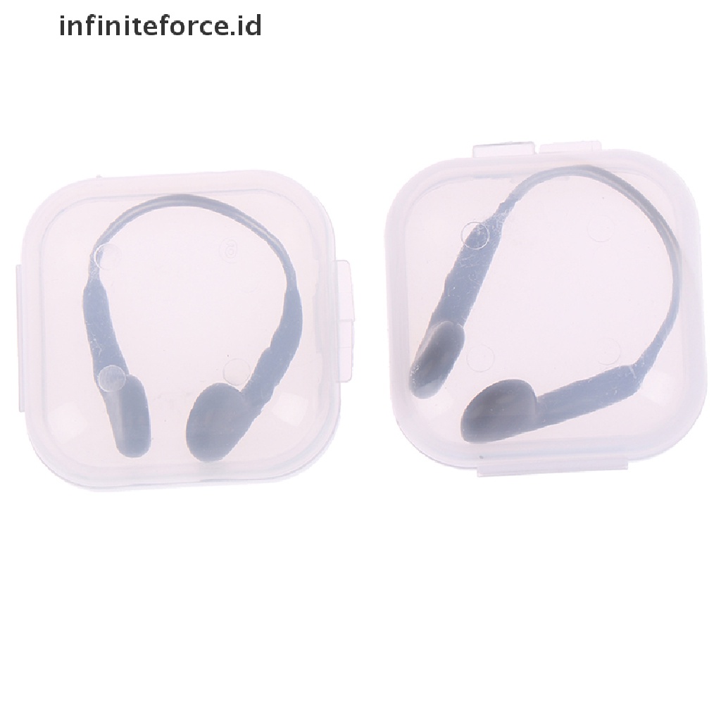 (infiniteforce.id) Klip Penjepit Hidung Anak / Dewasa Transparan Untuk Berenang