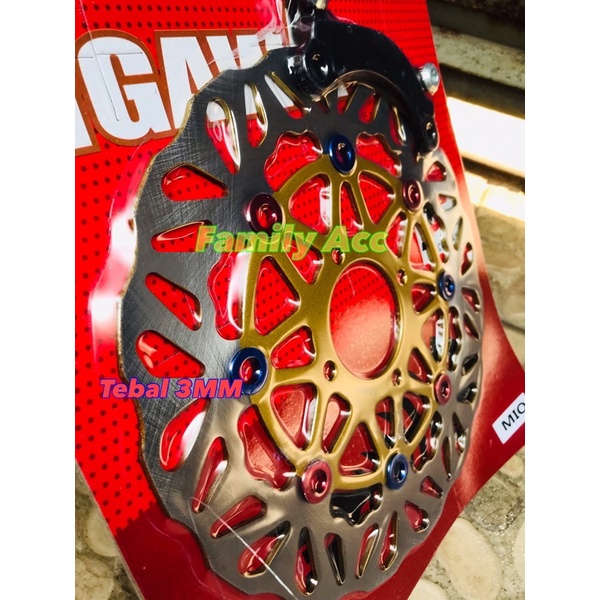 Piringan Disc Cakram Lebar Depan Copy PSM 260MM+Breket Mio Soul / Mio Sporty / Xeon RC / Xeon Gt 125 / Aerox 125