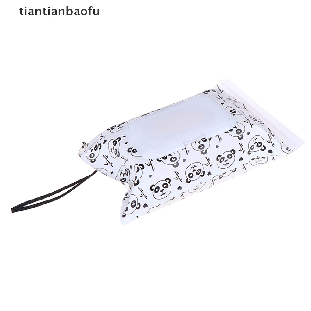 Tas Pouch Tisu Basah Bahan EVA Ukuran 16.5x23.5cm Dapat Digunakan Kembali Untuk Travel