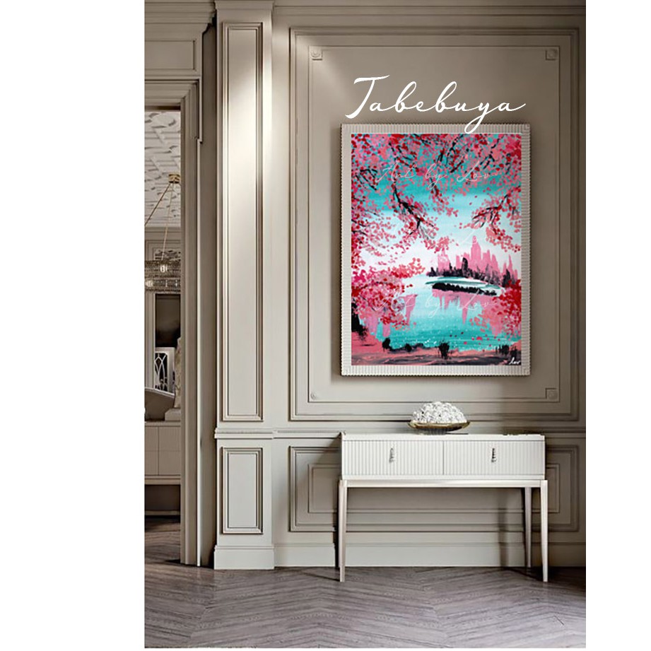 Dekorasi Dinding / Poster / Lukisan Abstrak /  Lukisan Dinding / Pajangan Kamar / Abstract Painting