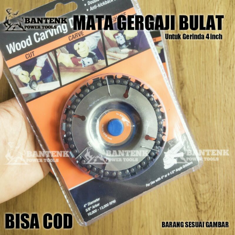 MATA GERINDA GERGAJI BULAT. CHAIN CARVING. MATA GERINDA GERGAJI. WOOD CARVING DISC