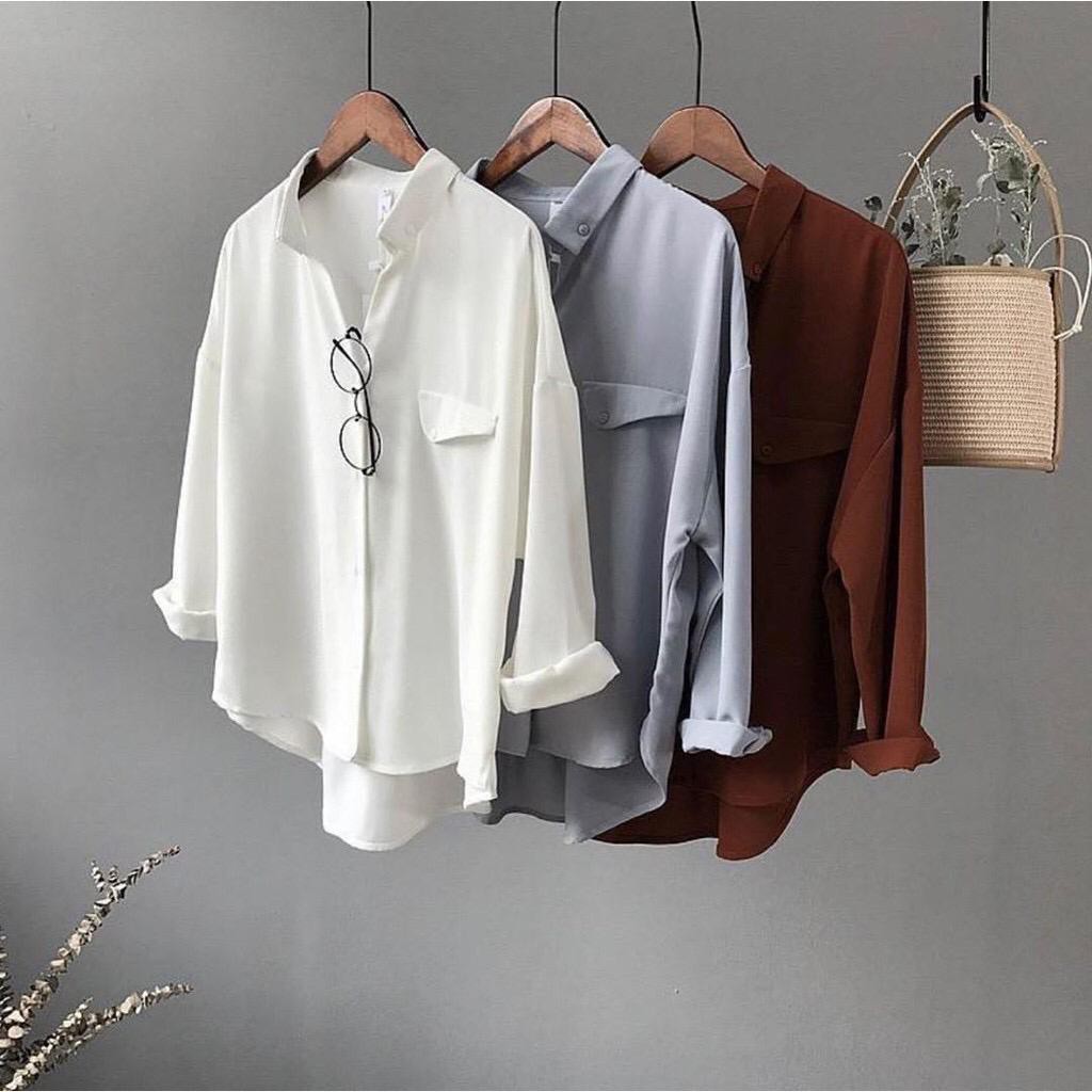 GFS RESTOCK BEST SELLER KEMEJA MADANIA OVERSIZE