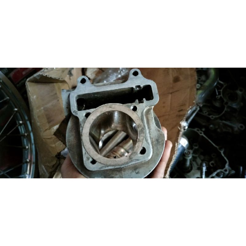 BLOK SILINDER BEAT 150CC C2SPEED,BLOK BAHAN,BLOK MENTAH BEAT KARBU KVY BORE UP