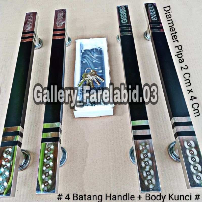 Full Set Handle Pintu Rumah Stainless Steel Kotak Jumbo Grafir 80 Cm Set Body Kunci Gagang Pintu Rumah Modern Mewah 60 Cm Set Bodi Pelor Pegangan Pintu Kupu Tarung Besar 45 Cm Tarikan Pintu Rumah Utama Minimalis