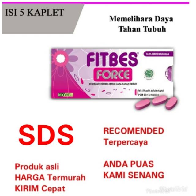 FITBES FORCE - suplemen daya tahan tubuh