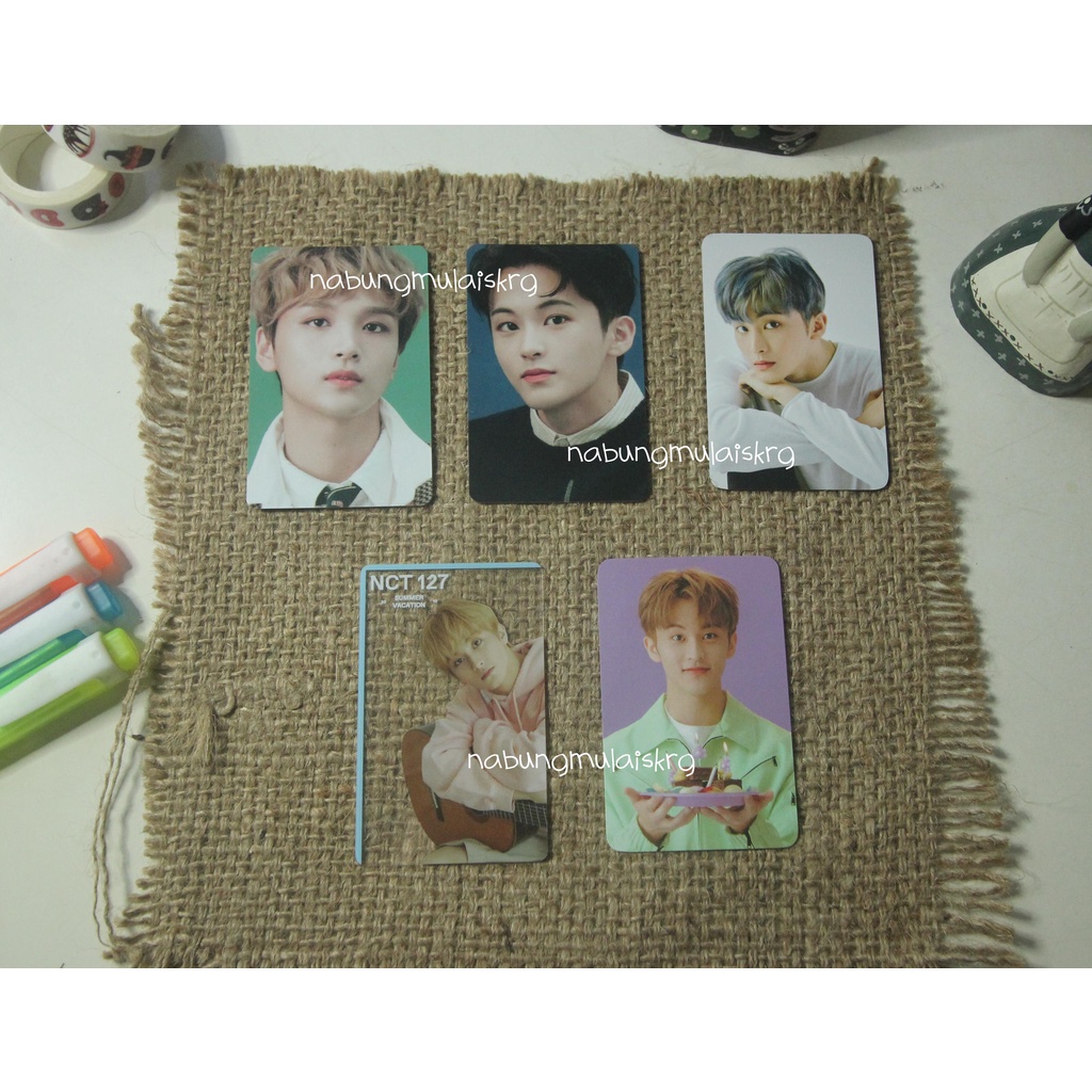 MARK HAECHAN SET SEASONS GREETINGS 2020 DAN 2021 SUMMER VACATION 2019 KIT