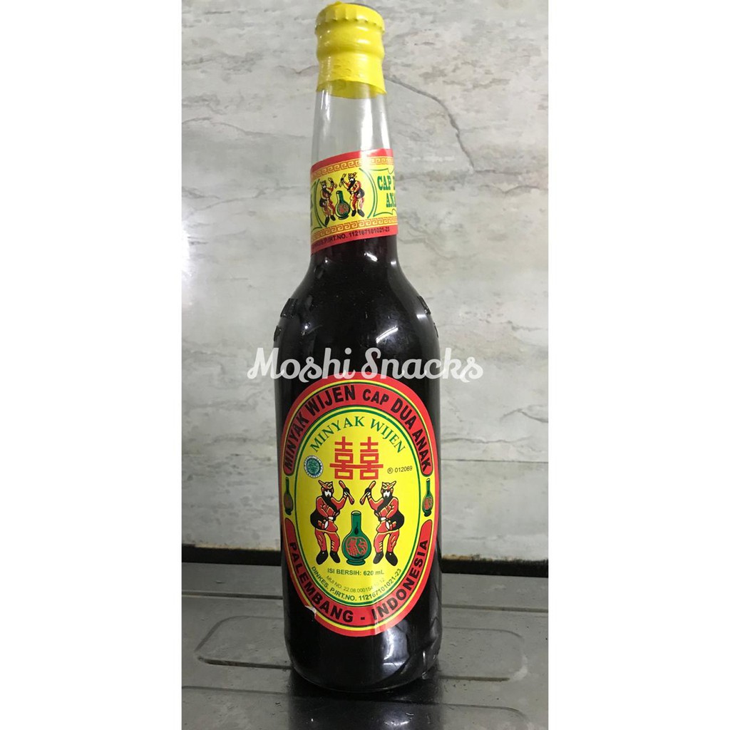 

Minyak Wijen Palembang Cap Dua Anak / Makyu / Sesame Oil 620ml
