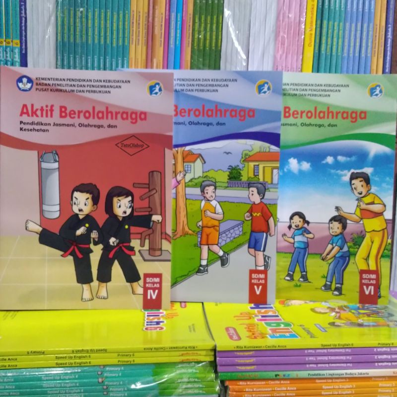 AKTIF BEROLAHRAGA (PJOK) SD/MI KELAS 4 5 6 EDISI REVISI K13 ORIGINAL