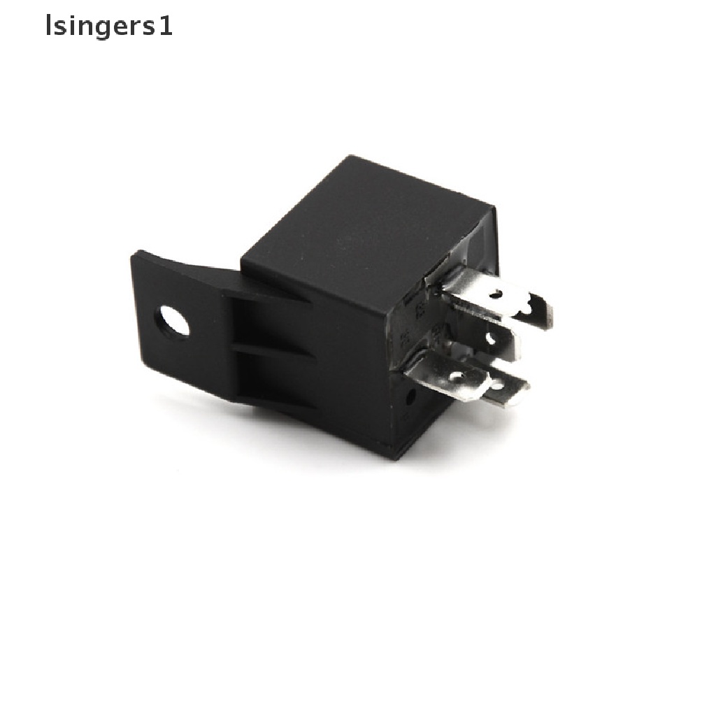 (lsingers1) Relay 5-Pin 40A DC 12V / 24V Untuk Lampu Depan Mobil