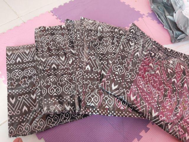 Batik Dolby Dolbi Dobby Doby Tenun Sutra Tulis Katun Atbm Baron Atasan Batik Wanita Sogan Srg308