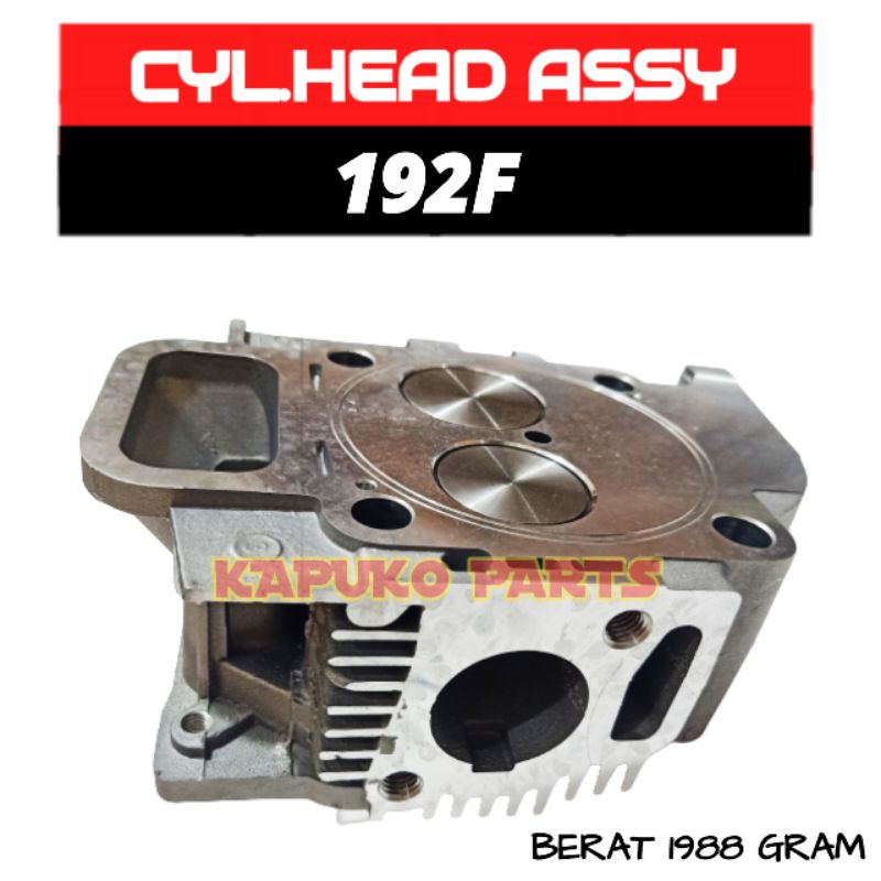 192F CYLINDER HEAD ASSY UNTUK MESIN DIESEL KAMA