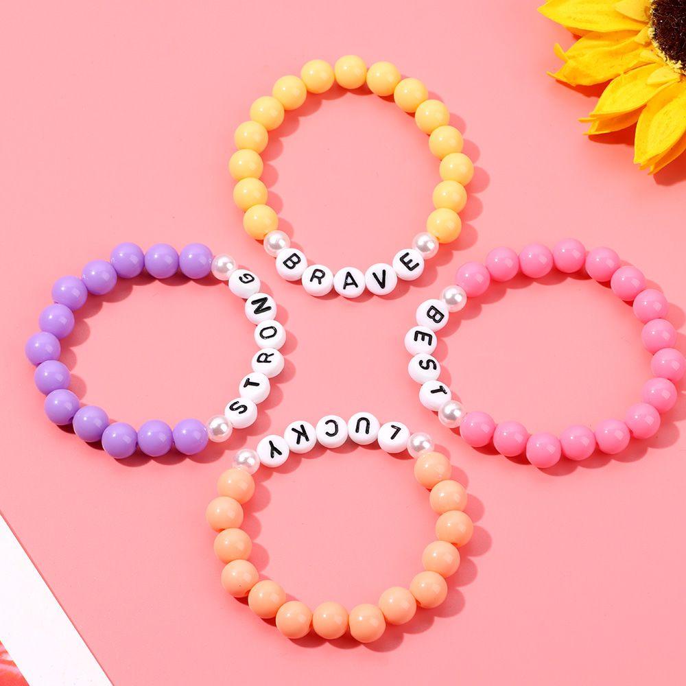 Preva Bead Gelang Princess Perhiasan Anak Perempuan Plastik/resin